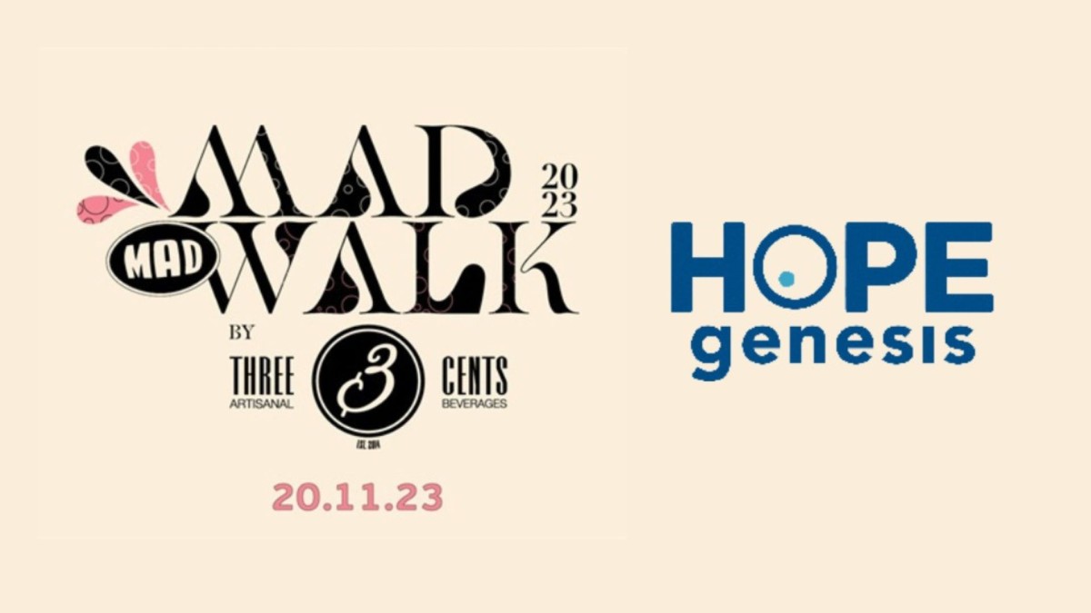 Το Madwalk 2023 υποστηρίζει τους σκοπούς της HOPEgenesis