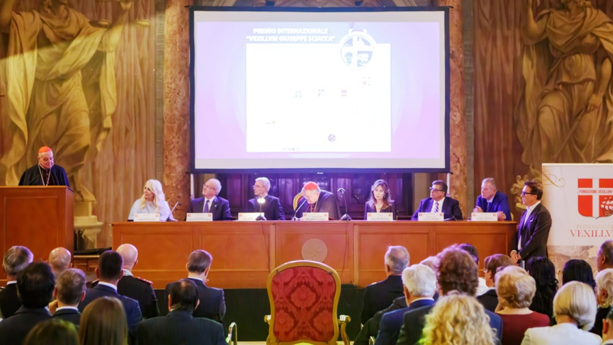 Λαμπερή και συγκινητική η 23η Τελετή 2025 των Διεθνών Βραβείων “Vexillum – Giuseppe Sciacca”στο Βατικανό