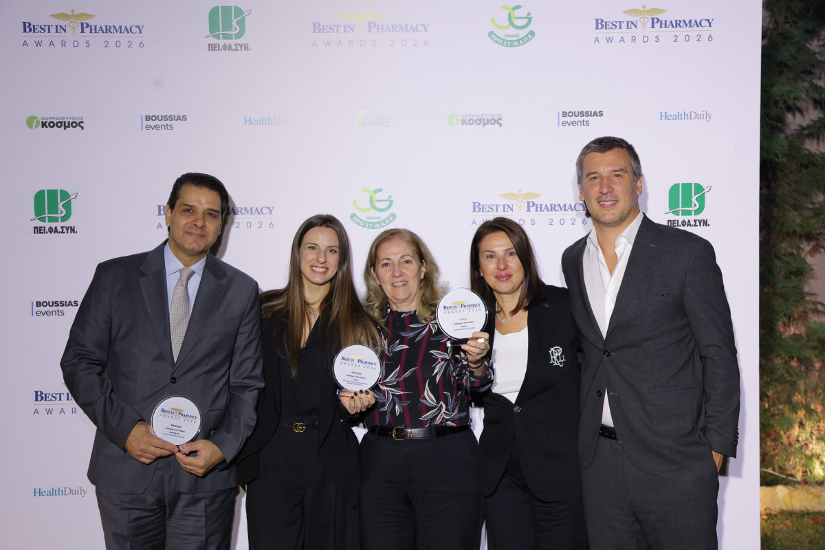 Τρεις διακρίσεις για τη Win Medica στα Best in Pharmacy Awards 2026